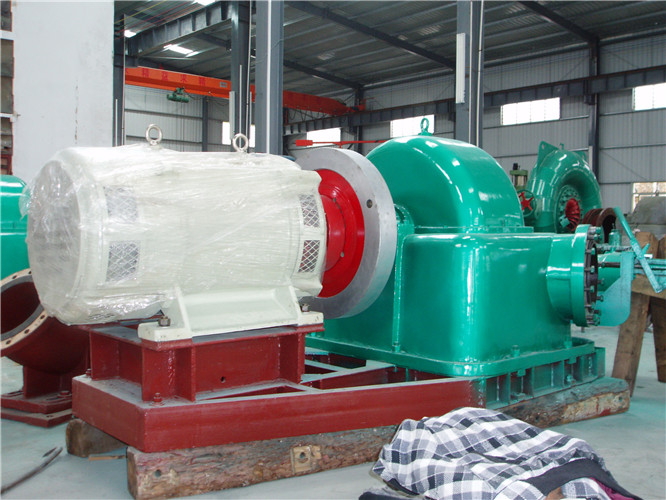 出口坦桑尼亚的水轮发电机组